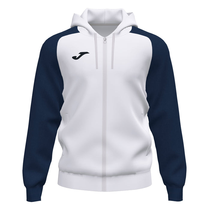Joma Jacket in White/Dark Navy