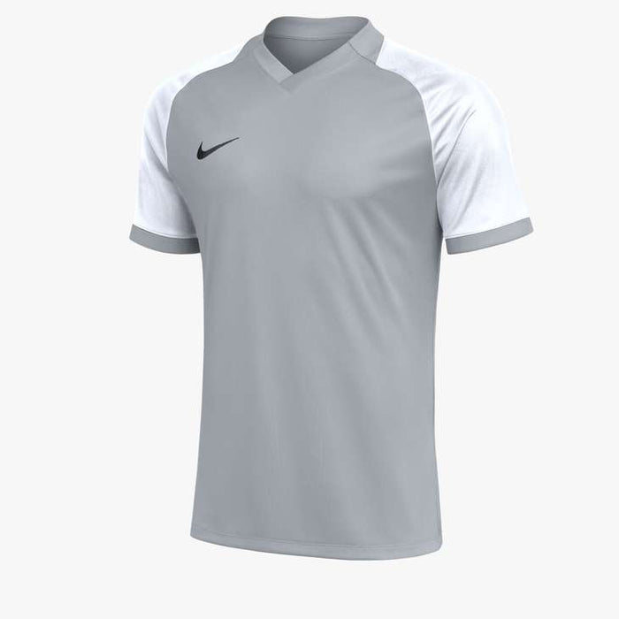 Nike Dri-Fit Trophy VI Short Sleeve Shirt in wolf grey/white