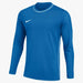 Nike Dri-Fit Park 26 Long Sleeve Shirt in royal blue