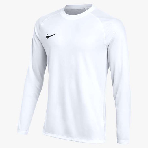 Nike Dri-Fit Park VIII Long Sleeve Shirt in white