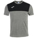 Joma T-Shirt Winner Cotton Short Sleeve in grey melange/black