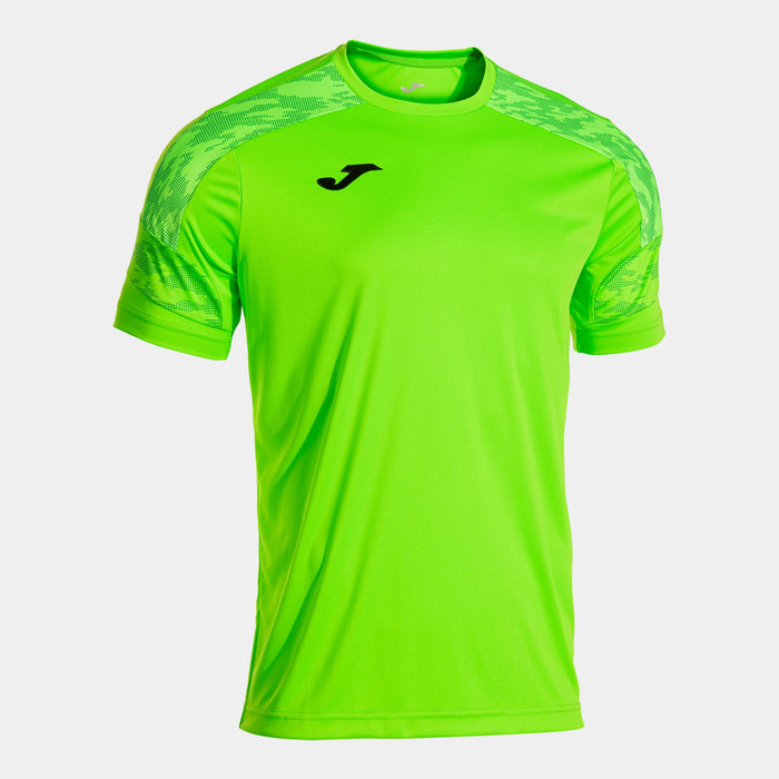 Joma Championship VIII Short Sleeve Shirt in neon green