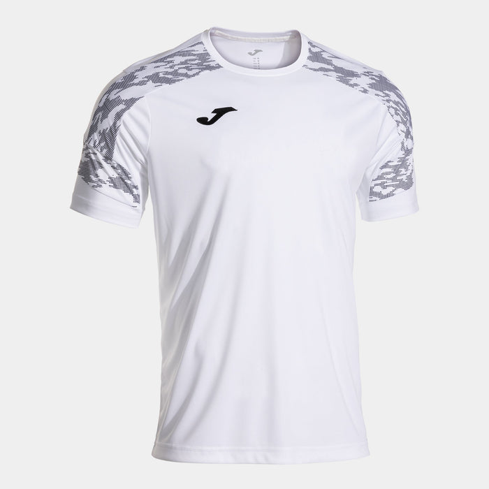 Joma Championship VIII Short Sleeve Shirt in white