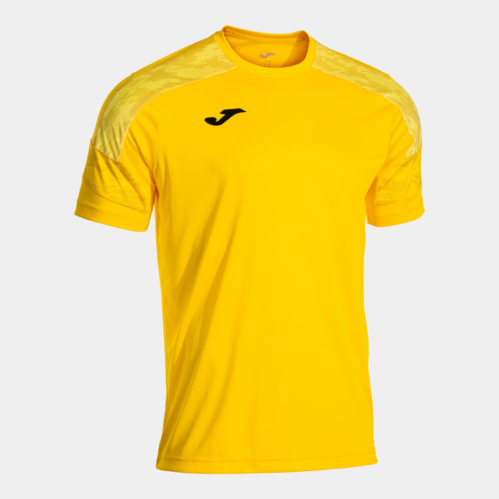 Joma Championship VIII Short Sleeve Shirt in yellow