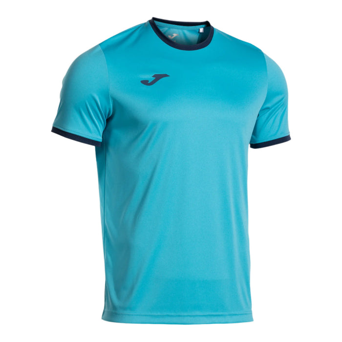 Joma Combi Premium Short Sleeve T-Shirt in blue