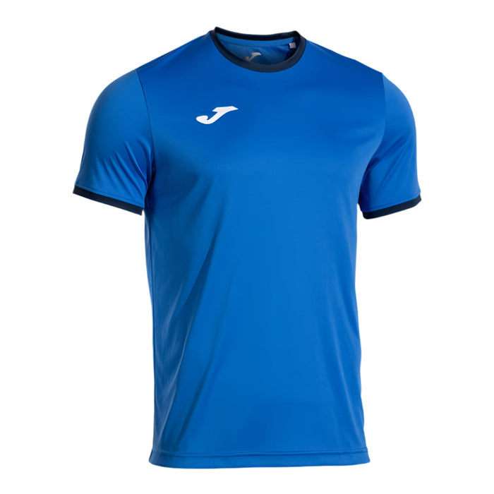 Joma Combi Premium Short Sleeve T-Shirt in royal blue