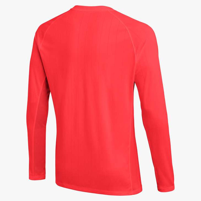 Nike Dri-Fit Referee III Long Sleeve Shirt in bright crimson