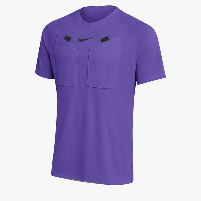 Nike Dri-Fit Referee III Short Sleeve Shirt in hyper grape