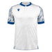Macron Themis Eco Short Sleeve Shirt in white and blue