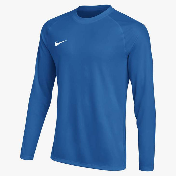 Nike Dri-Fit Park VIII Long Sleeve Shirt in royal blue