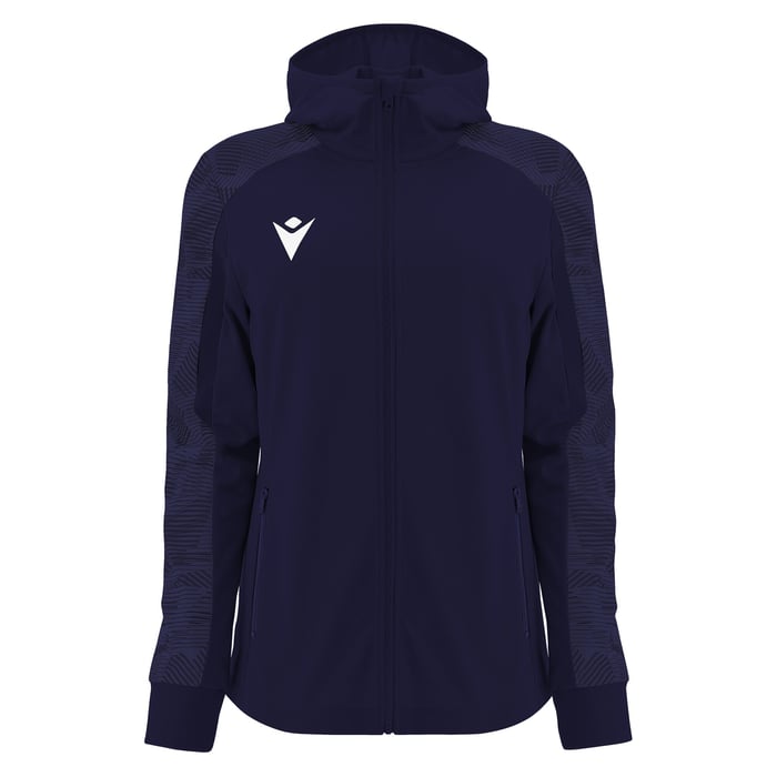 Macron Aphrodite Women's Full Zip Hoody in navy