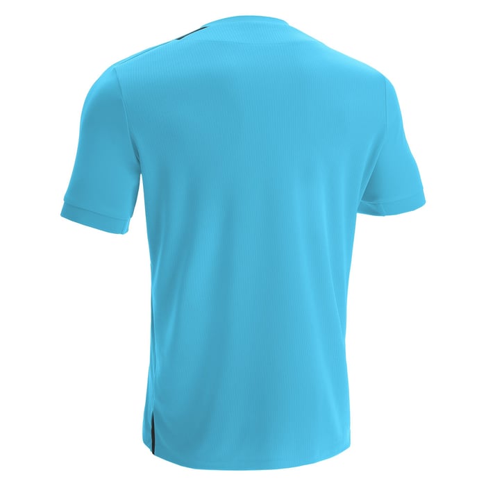 Macron Dienst Referee Short Sleeve Shirt in blue