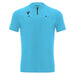 Macron Dienst Referee Short Sleeve Shirt in blue