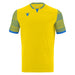 Macron Tureis Short Sleeve Shirt in yellow and blue