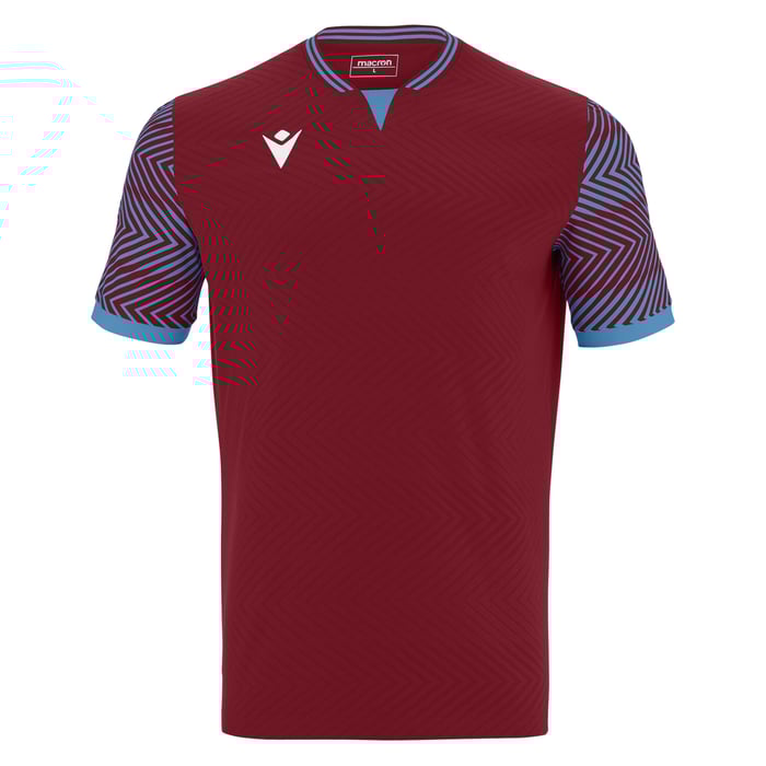 Macron Tureis Short Sleeve Shirt in burgundy
