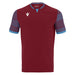 Macron Tureis Short Sleeve Shirt in burgundy