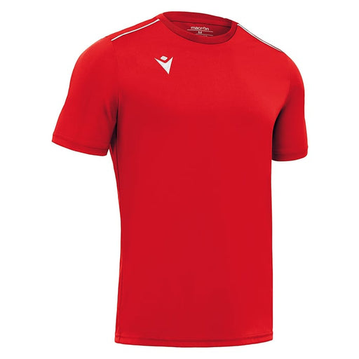 Macron Rigel Hero Short Sleeve Shirt in red
