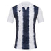 Macron Miram Short Sleeve Shirt in navy and white