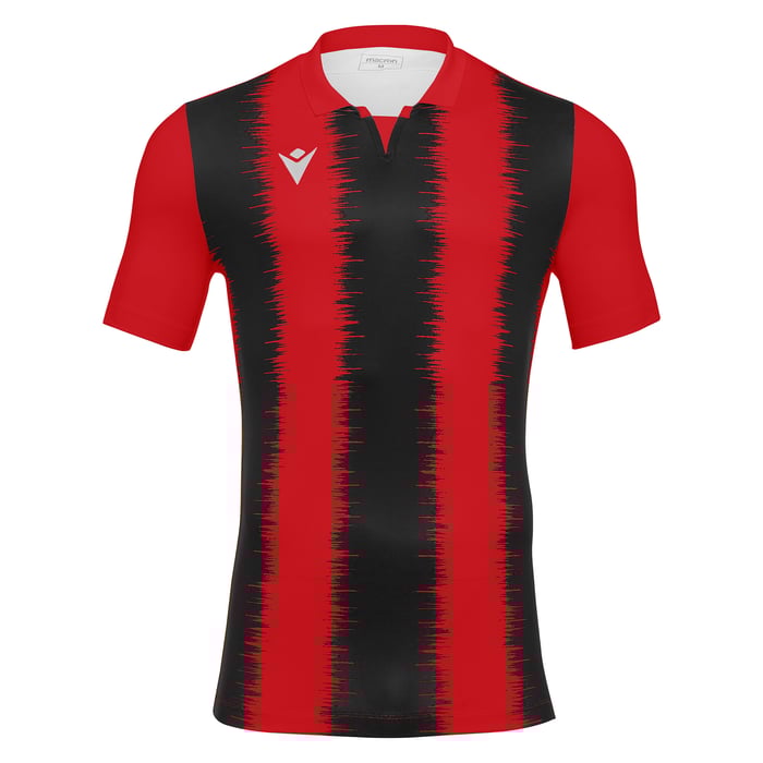 Macron Miram Short Sleeve Shirt in red and black