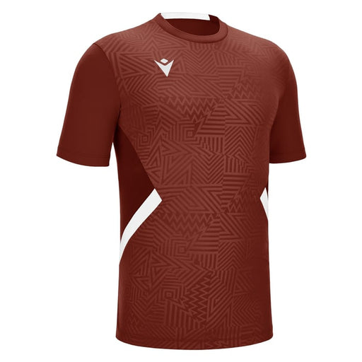 Macron Shedir Short Sleeve Shirt in cardinal
