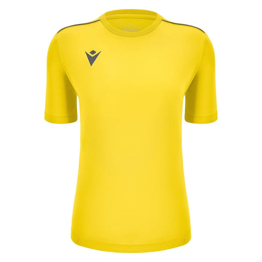 Macron Ariel Women's Short Sleeve Shirt in yellow