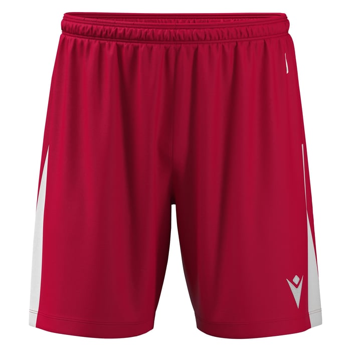 Macron Skara Eco Shorts in red and white