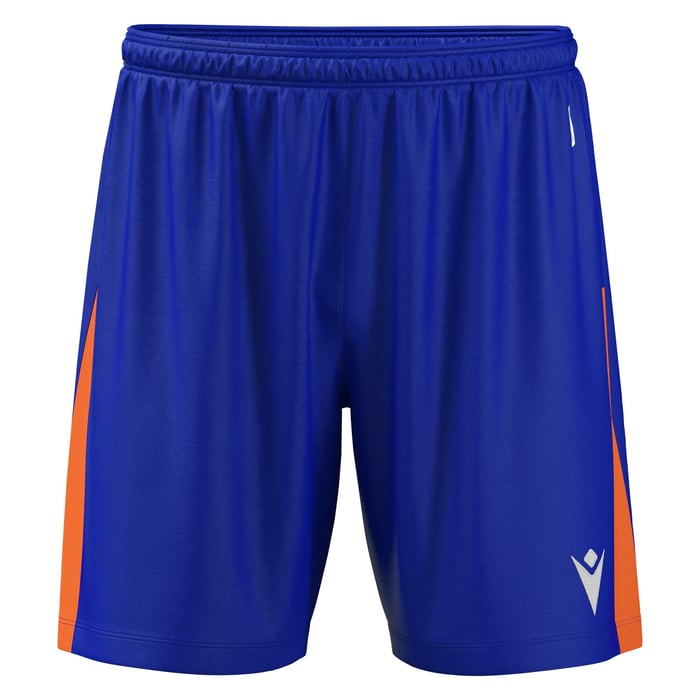 Macron Skara Eco Shorts in blue and orange