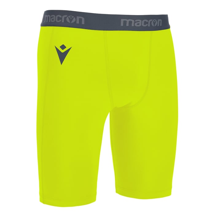 Macron Oak Compression Shorts in yellow