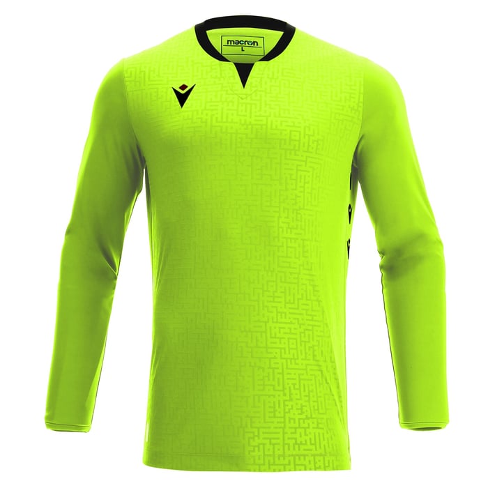 Macron Cygnus Goalkeeper Long Sleeve Shirt in yellow
