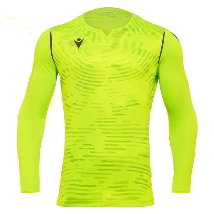 Macron Ares Goalkeeper Long Sleeve Shirt in yellow