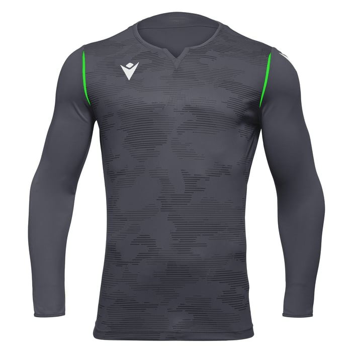 Macron Ares Goalkeeper Long Sleeve Shirt in grey
