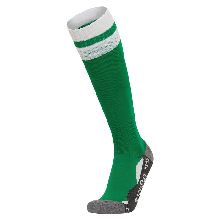 Macron Azlon Socks (5 Pack) in green and white