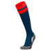 Macron Azlon Socks (5 Pack)in navy and red