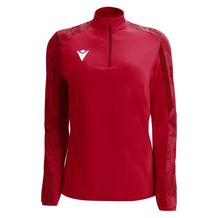 Macron Dora Women's 1/4 Zip Top in red
