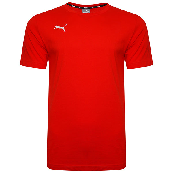 Puma TeamGOAL Casuals Tee in red