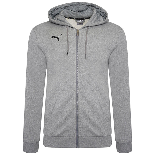 Puma TeamGOAL Casuals Hooded Jacket in grey