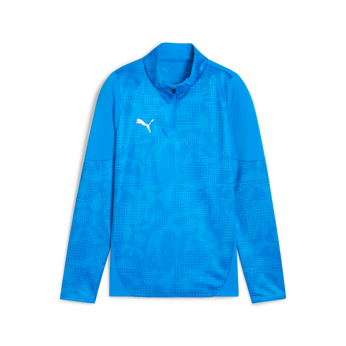 Puma Team CUP 25 Training 1/4 Zip Top in blue
