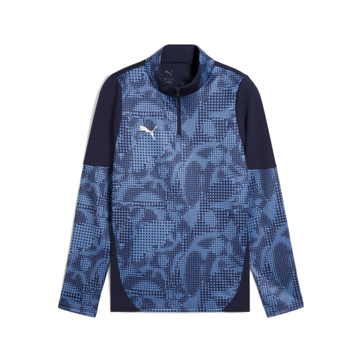 Puma Team CUP 25 Training 1/4 Zip Top in navy