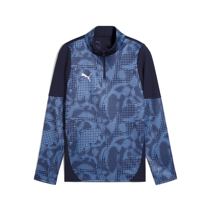 Puma Team CUP 25 Training 1/4 Zip Top in navy