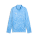 Puma Team CUP 25 Training 1/4 Zip Top in sky blue