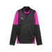 Puma Team CUP 25 Training 1/4 Zip Top in black and pink