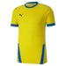 Puma Goal Shirt in Cyber Yellow/Electric Blue Lemonade