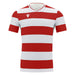 Macron Alcyon Short Sleeve Shirt in red and white