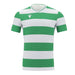Macron Alcyon Short Sleeve Shirt in green and white