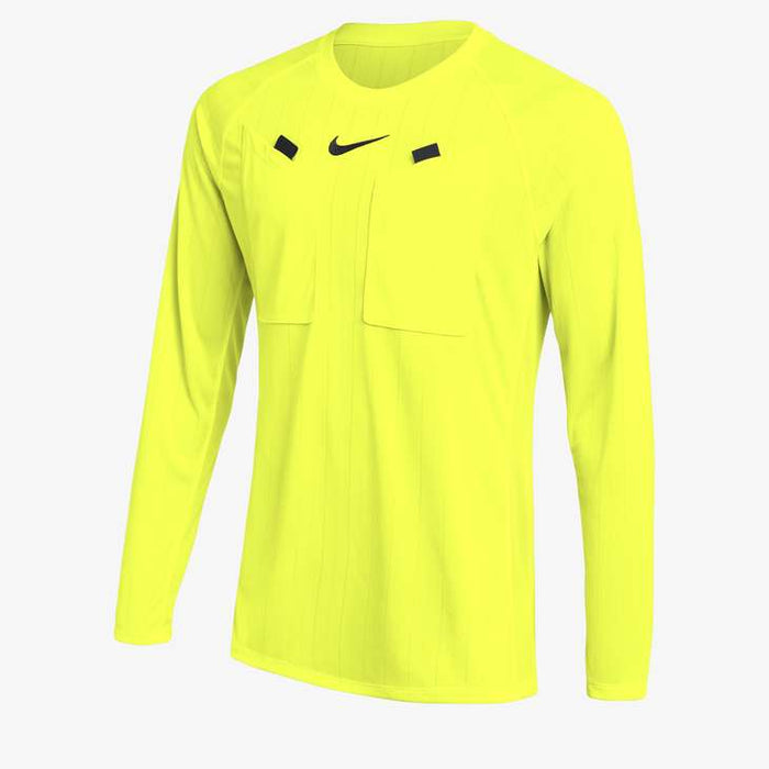 Nike Dri-Fit Referee III Long Sleeve Shirt in volt