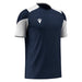 Macron Golem Short Sleeve Shirt in navy and white