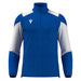 Macron Cuzco 1/4 Zip Top in blue and white