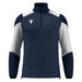 Macron Cuzco 1/4 Zip Top in navy and white