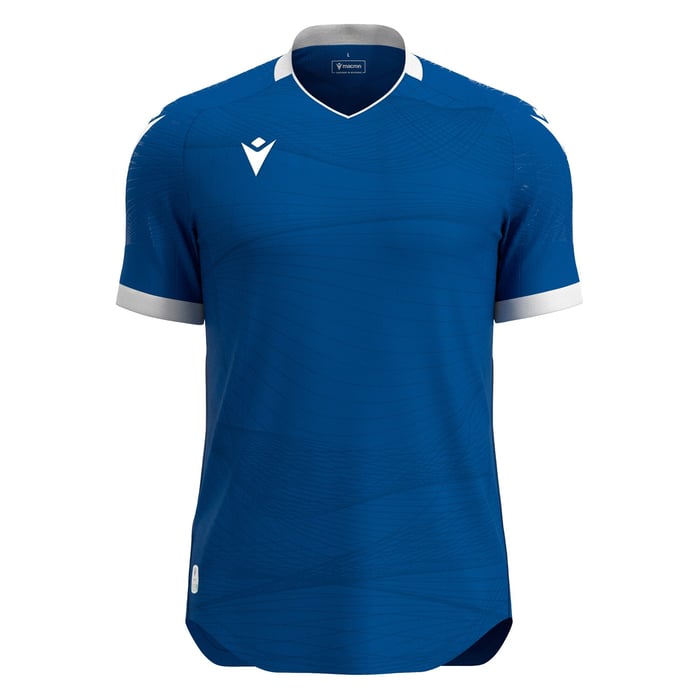 Macron Wyvern Eco Short Sleeve Shirt in blue