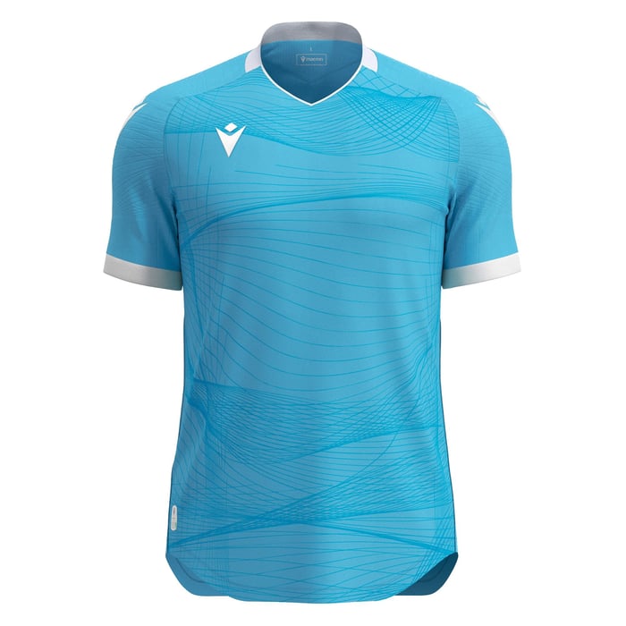 Macron Wyvern Eco Short Sleeve Shirt in sky blue
